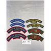 Image 1 : Nice Lot of Vintage Canadian Military Cloth Shoulder Patches