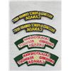Image 3 : Nice Lot of Vintage Canadian Military Cloth Shoulder Patches