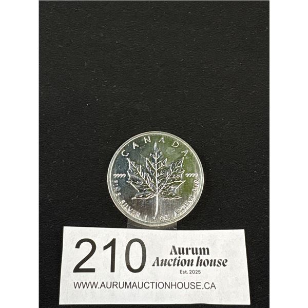2004 .999 Pure Silver Canadian Maple Leaf Coin