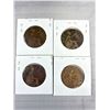 Image 2 : Lot of 4 1912 British Large Pennies