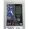 Image 3 : 2007-08 OPC Premier Ltd Ed Quad Patch Auto Jersey Rookie Card Jannik Hansen Vancouver Canucks 097/29