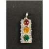 Image 2 : Heavy Quality Traffic Light Pendant (Sterling)