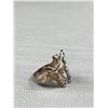 Image 2 : Art Nouveau Style Double Mask Sterling Ring