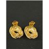 Image 4 : High Quality Pair of Vintage Goodtone Rhinestone Earrings