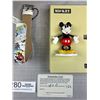Image 3 : Very Nice Mickey Mouse Watch and Figurine in Box with Guarantee Card