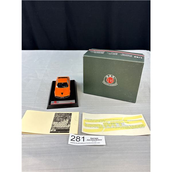 1/43 Scale Alpha Romeo BBR Car in Box