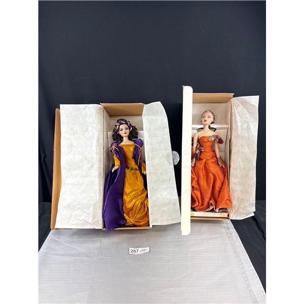 2 Ashton Drake 16" Genie Dolls Excellent Condition in Boxes