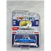 Image 2 : Lot of 3 Green Light Diecast Cars in Packages Taxi and Police Car