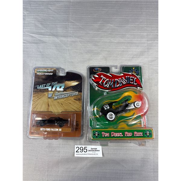Tom Daniel Rad Ratz And a Green Light Diecast Car Still Sealed in Package