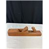 Image 2 : 2 Vintage Solid Wood Block 2 Handed Hand Planes
