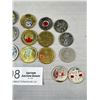 Image 3 : Large Lot of Canadian Commemerative Coins Colourized Etc.