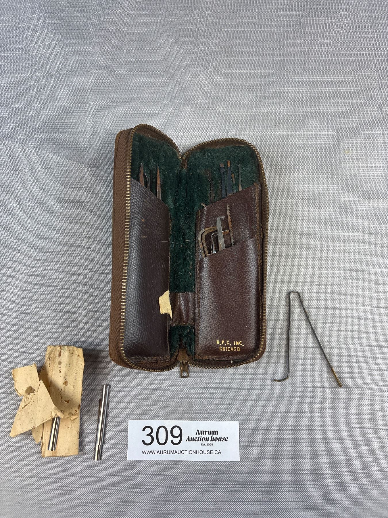Lockpick Historic 1960's Locksmith's Lock Pick Set