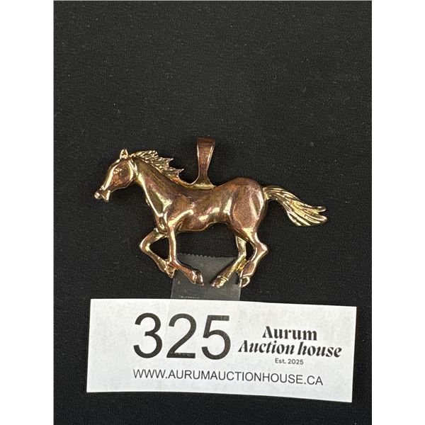 Vintage Large Horse Pendant