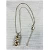 Image 3 : Silver Décor Glass Bottle Pendant w/ Chain Necklace