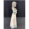 Image 3 : Very Nice Nao by Lladro Porcelain Figurine Girl Holding Brown Dog