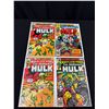 Image 3 : Lot of 12 Incredible Hulk Comics 25c to 40 cent on Board in Bag