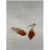 Image 2 : A Pair of Antique Goldstone Earrings