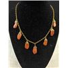 Image 2 : A Lovely Antique "Goldstone" Necklace