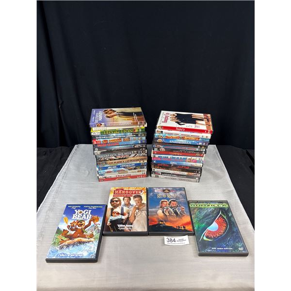 Good Lot of Vintage DVDs Gently used, Some Sealed