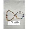 Image 1 : 2 Vintage Beads Bracelets, Gem Stone + Crystal Beads