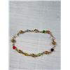 Image 2 : 2 Vintage Beads Bracelets, Gem Stone + Crystal Beads