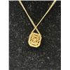 Image 3 : Gold Chain w/ Pendant Necklace Marked 1/20 12k, G.F