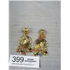 Image 2 : 3 Pairs of Gold Earrings