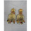 Image 3 : 3 Pairs of Gold Earrings