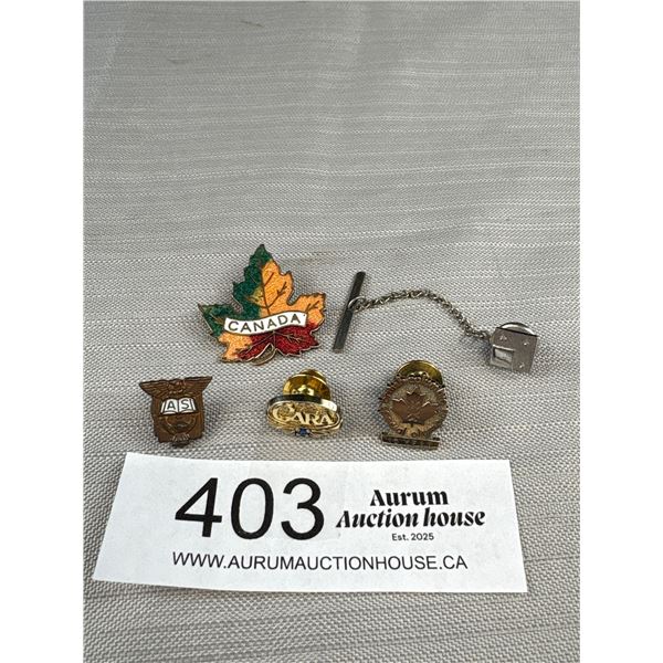 Rare Collectors Pins, Some Sterling Silver
