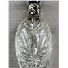 Image 3 : Vintage Blown Glass Perfume Bottle w/Stopper & Ralph Lauren Safari Refillable Bottle