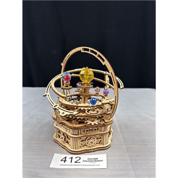 Unique 3D Wooden Puzzle Music Box