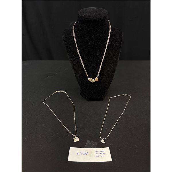 Vintage Beaded Necklace w/ Jade and Coral Accents