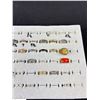 Image 3 : Ring Display Loaded w/ Vintage Ring Assorted Silver and Gold