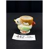 Image 1 : Antique Porcelain Egg Cup Holder Cute!