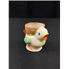 Image 2 : Antique Porcelain Egg Cup Holder Cute!