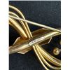 Image 3 : C.1940s Antique Gold Brooch Marked 12k G.F.