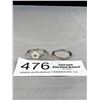 Image 1 : 2 Pandora ALE Rings Size 9