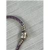 Image 4 : Pandora ALE  Leather Bracelet w/ 5 Murano Glass Charms