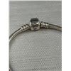 Image 3 : Pandora ALE Snake Chain Bracelet (6" Open) w/ Snake Charm