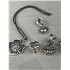 Image 3 : Pandora A,E Assorted Lot of 7 Charms (One is a Clip)