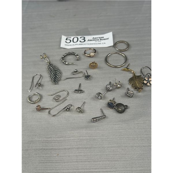 Lot of Single ALE Pandora Earrings