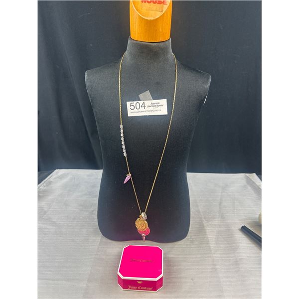 Gorgeous Vintage Juicy Couture Necklace in Box
