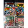 Image 2 : Lot of 9 Kull Comics on Board in Bag 25 cent - 35 Cent