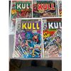 Image 3 : Lot of 9 Kull Comics on Board in Bag 25 cent - 35 Cent