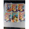 Image 1 : Lot of 6 Vintage The Silver Surfer Comics on Board in Bag