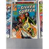 Image 3 : Lot of 6 Vintage The Silver Surfer Comics on Board in Bag