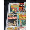 Image 2 : Lot of 11 25 Cent Comics #1 Issue Dr. Fate on Board in bags