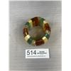 Image 1 : Vintage Celluloid or Lucite Stretch Bracelet