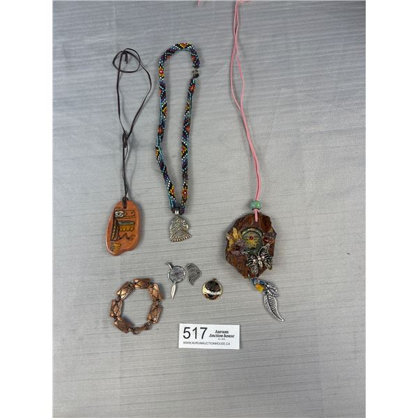 Nice Lot of Handmade Native Jewelry