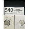 Image 1 : 1931 & 1937 Canadian Silver Dimes